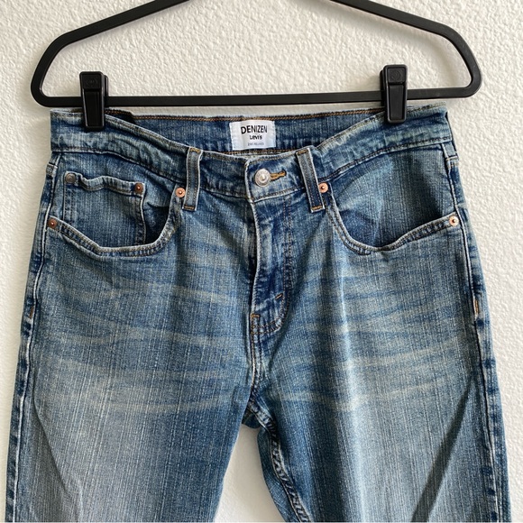 Denizen From Levi's Men's 285 Medium Wash Relaxed Fit Denim Jeans 32 x 30 - Picture 4 of 11